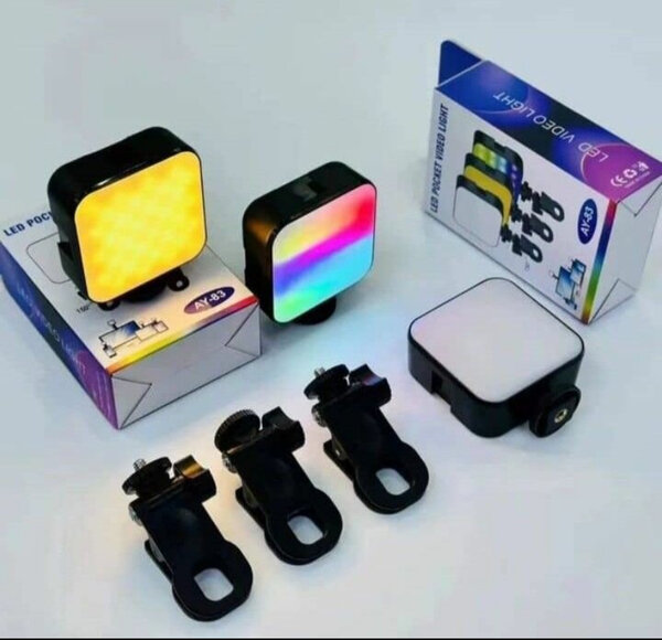 Éclairage LED Vidéo Portable