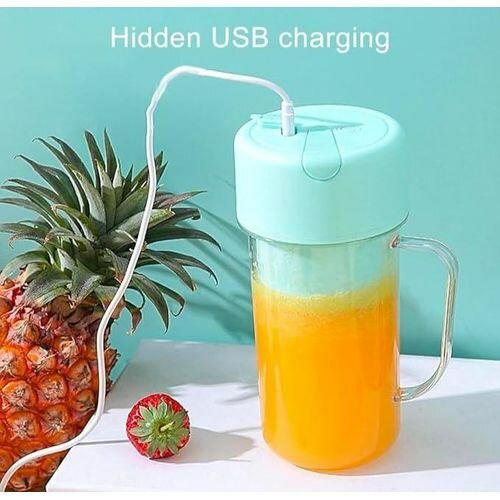 Mixeur Gobelet 500ml rechargeable usb avec paille