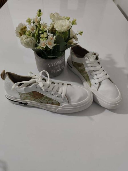 Baskets blanches mode