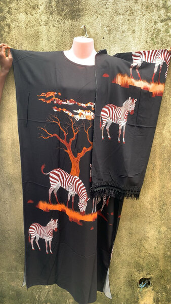 Robe Africaine avec Motifs