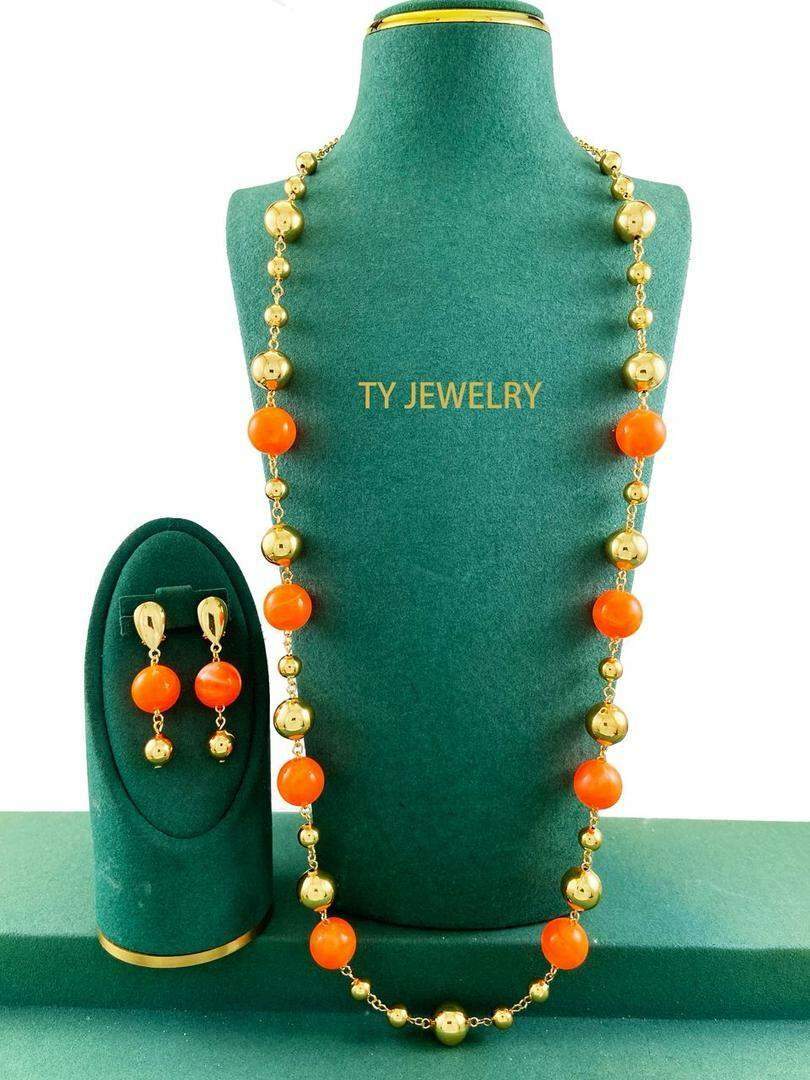 Collier et Boucles d'Oreilles TY