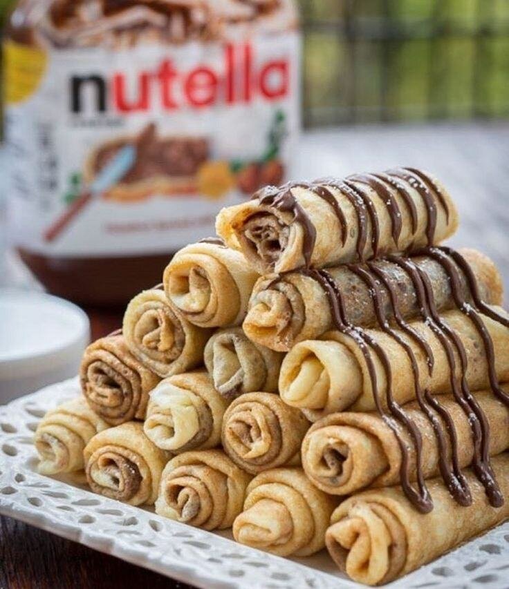 Crêpes au Nutella délicieuses