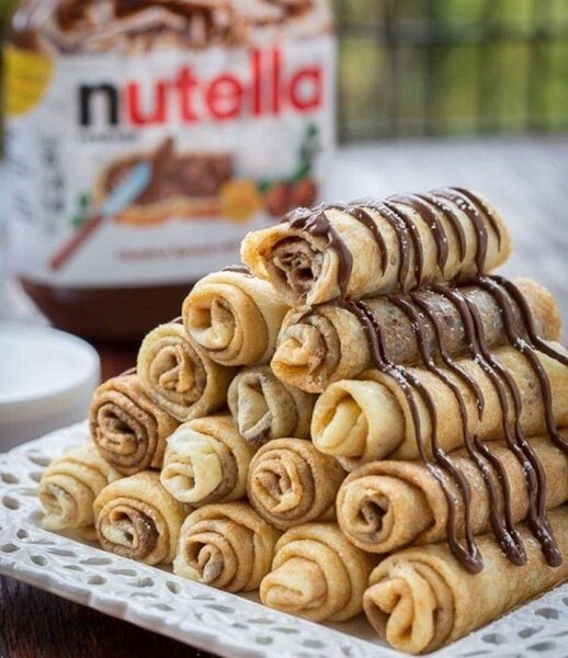 Crêpes au Nutella délicieuses