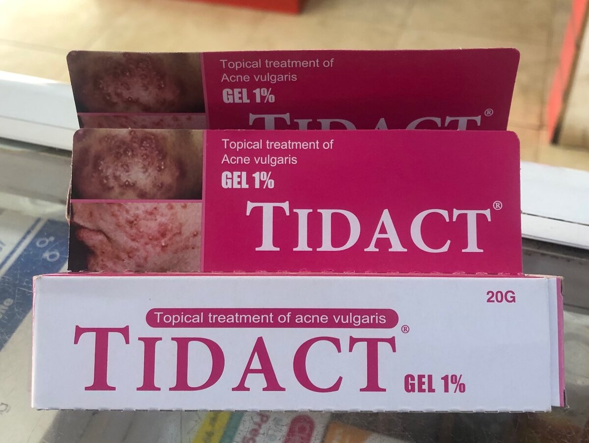 TIDACT ACNE GEL 1%
