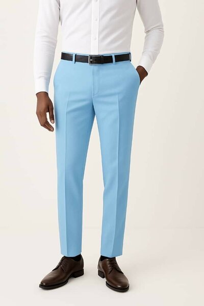 Pantalon Classique Homme Élégant