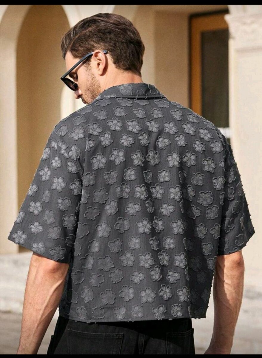 Chemise Homme Motif Floral