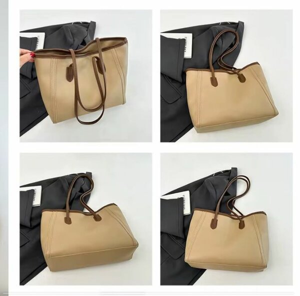 Sac fourre-tout en cuir pour femme