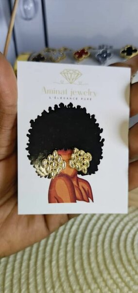 Boucles d'oreilles créoles dorées