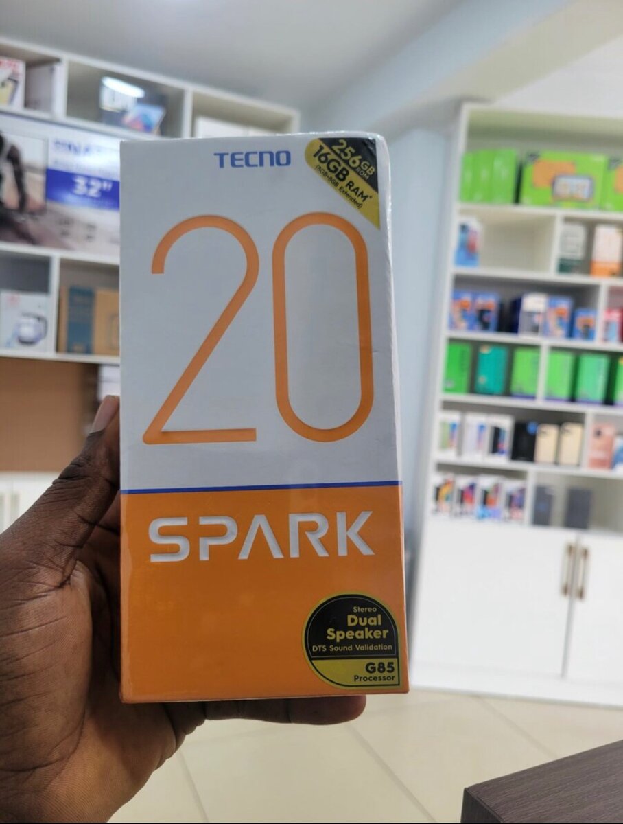 Techno spark 20,64gig and 128gig