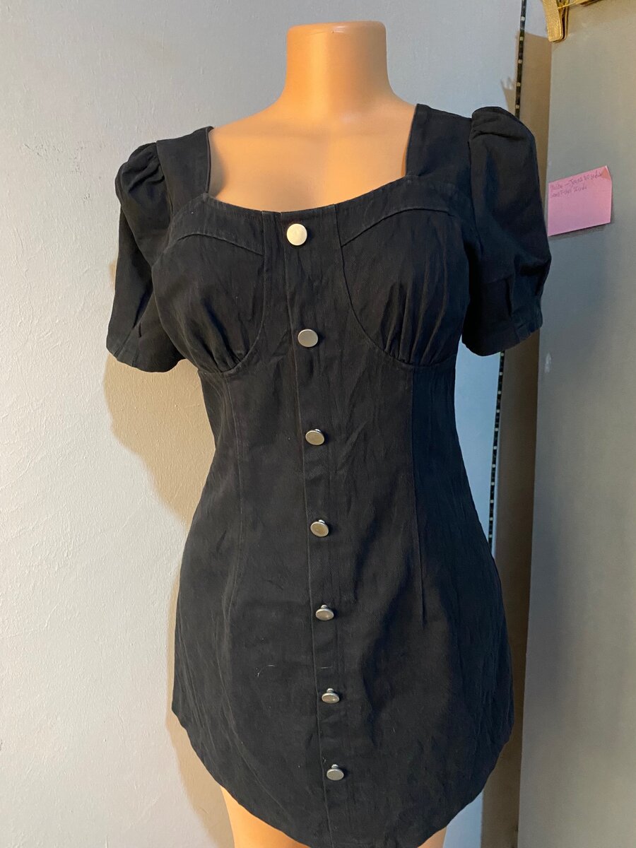 Jeans black dress