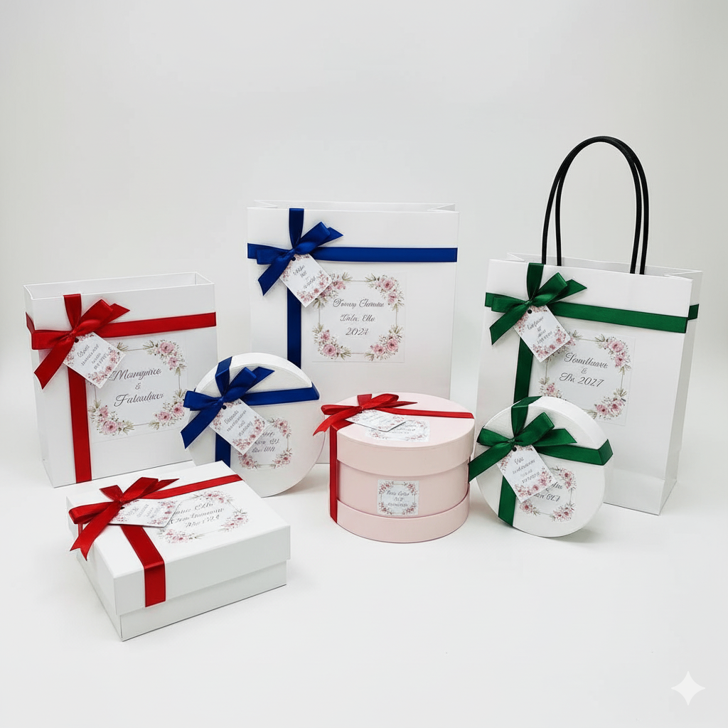 Set de boîtes cadeau élégantes