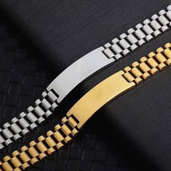 Bracelet magnétique en acier inoxydable