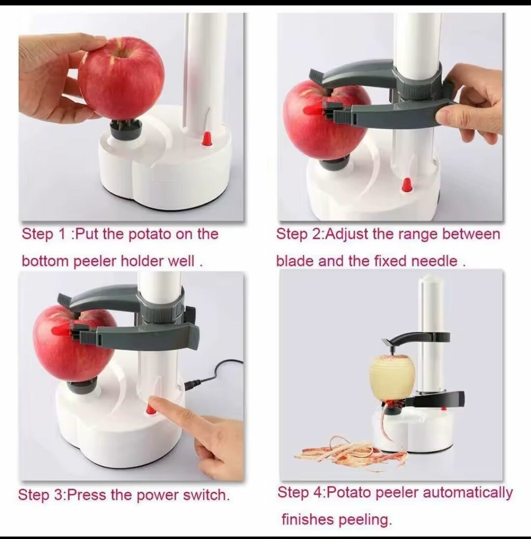 EPLUCHEUR ÉLECTRIQUE MULTIFONCTIONS