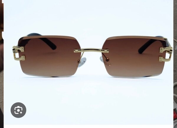 Lunettes de soleil homme luxe marron