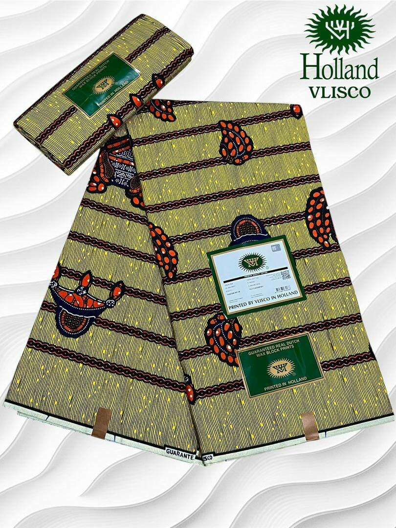 Tissu Wax Vlisco Hollandais