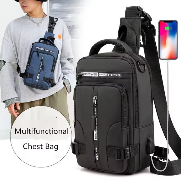 Big multifunction chest bag