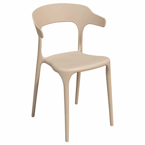 Chaise design moderne marron