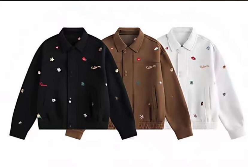 Veste brodée tendance