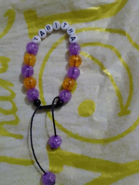 Bracelet perles personnalisable