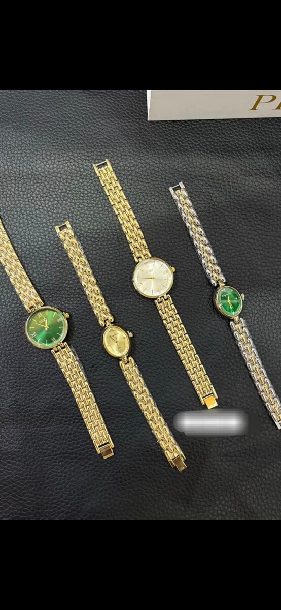 Montres élégantes en or plaqué