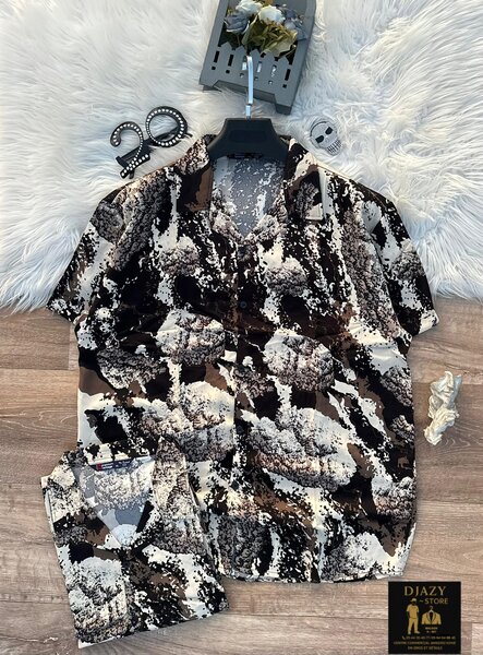 Chemise Hawaiienne Élégante Homme