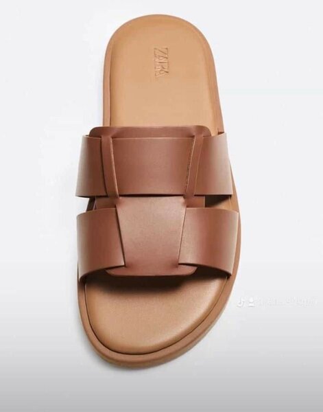 Sandales pour homme en cuir