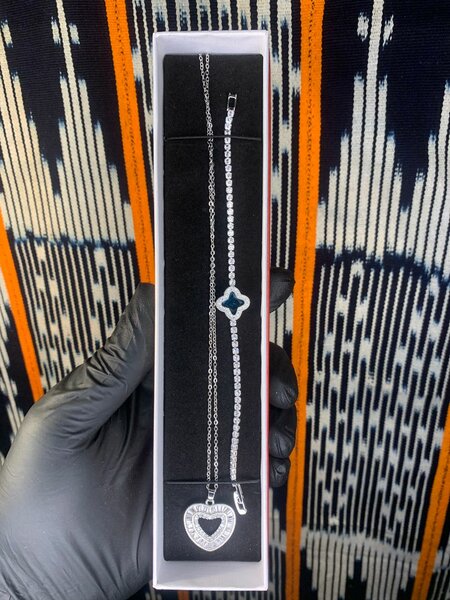 Silver Heart Pendant Necklace