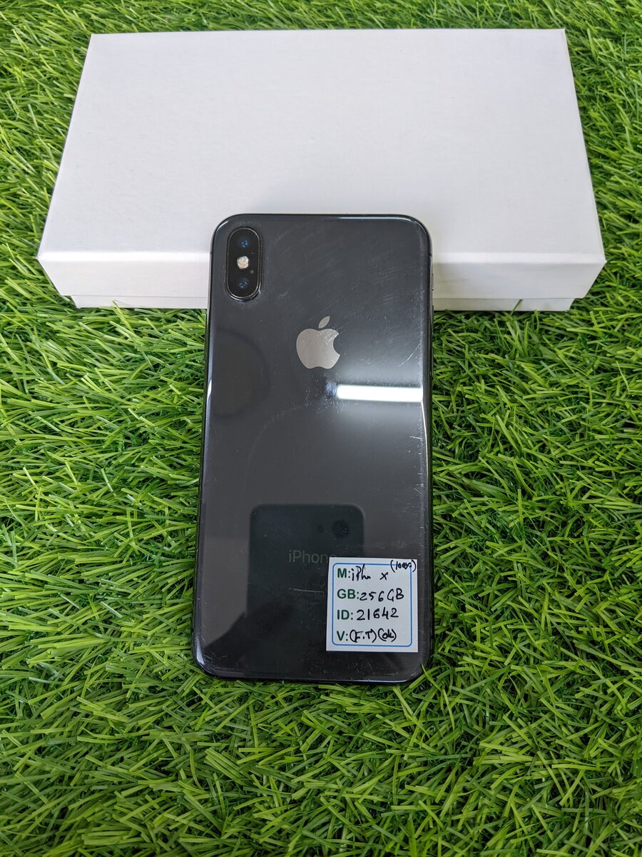 Iphone X, black 256