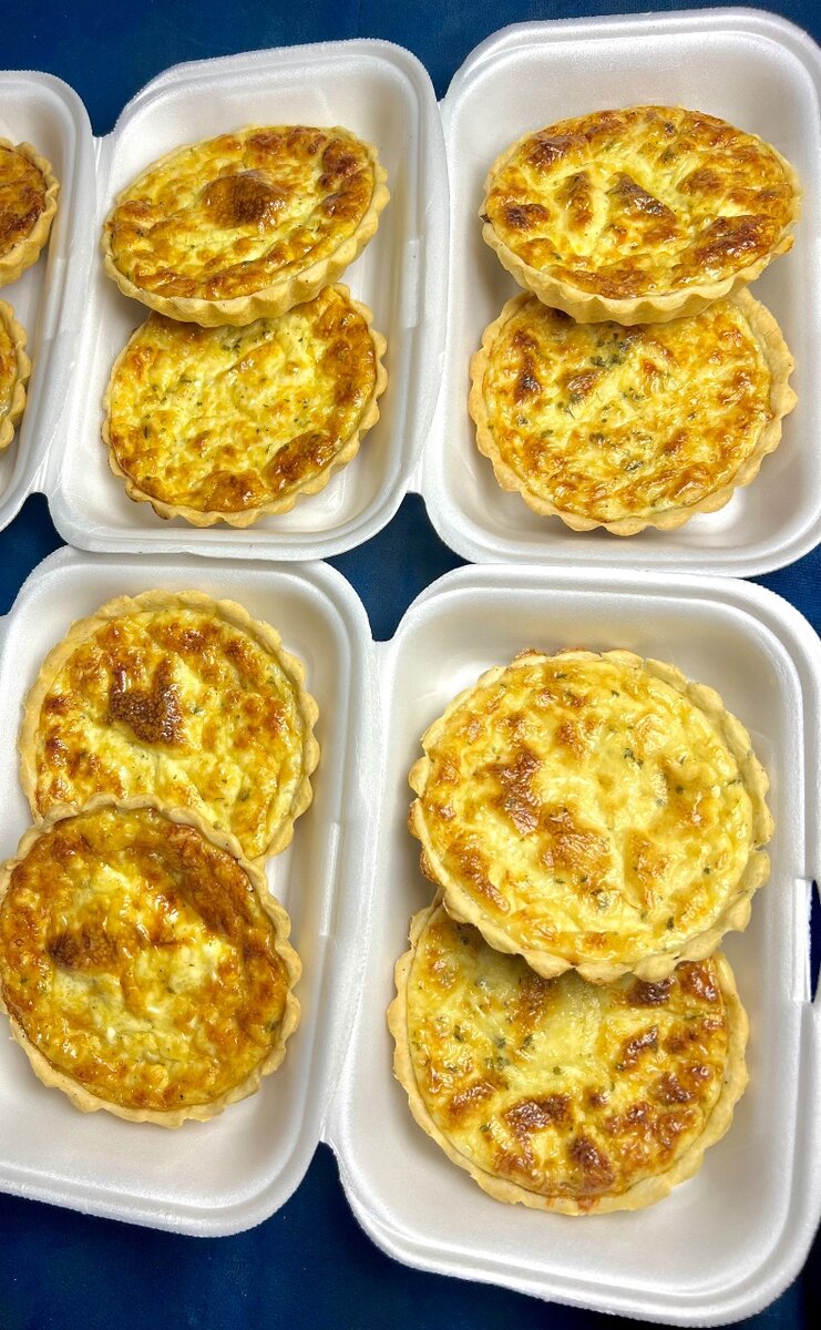 QUICHES LORRAINE ( Bœuf fumé )