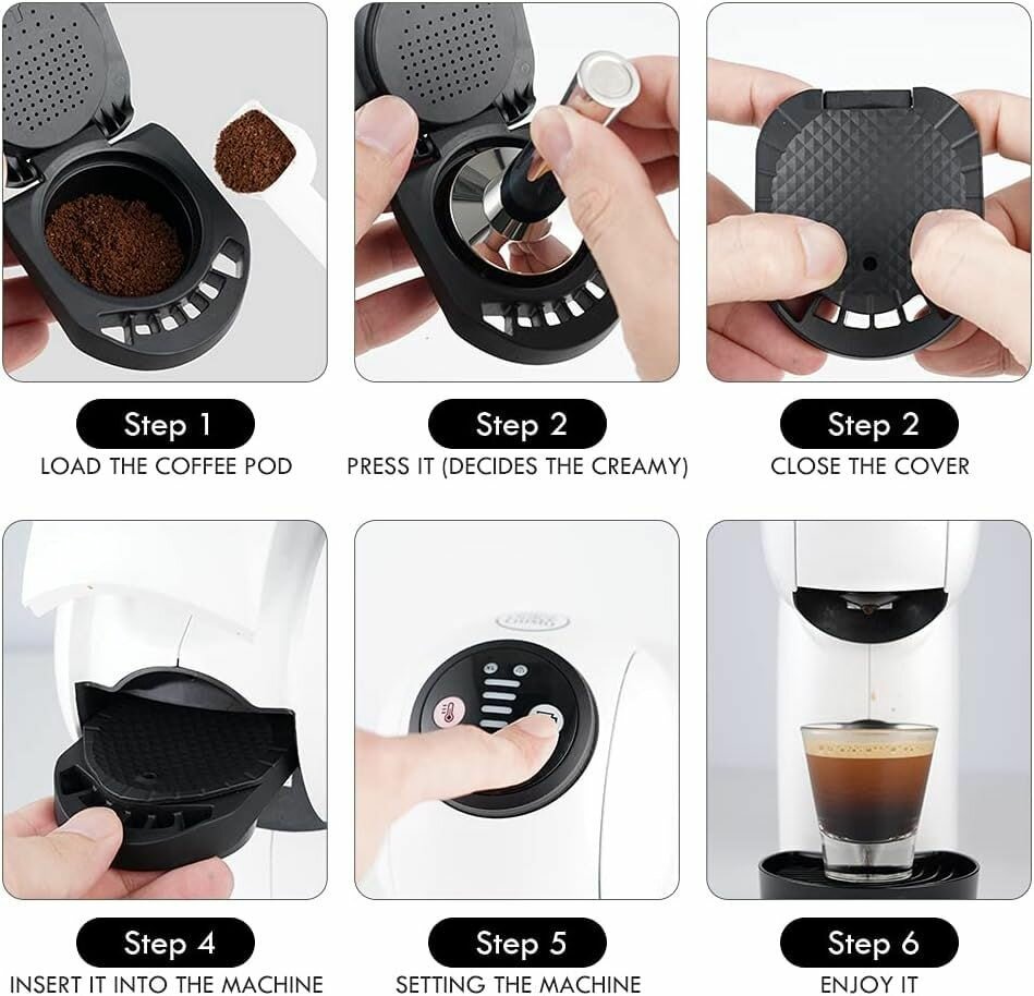 Adaptateur cafe moulu pour Dolce Gusto