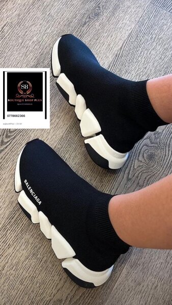 Basket  balenciaga  authentique avec sa boîte