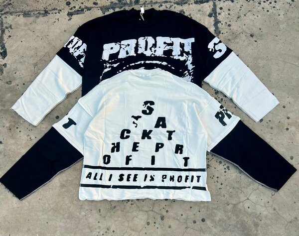 T-shirts manches longues "Profit"