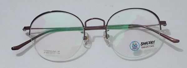 Lunettes rondes anti-lumière bleue