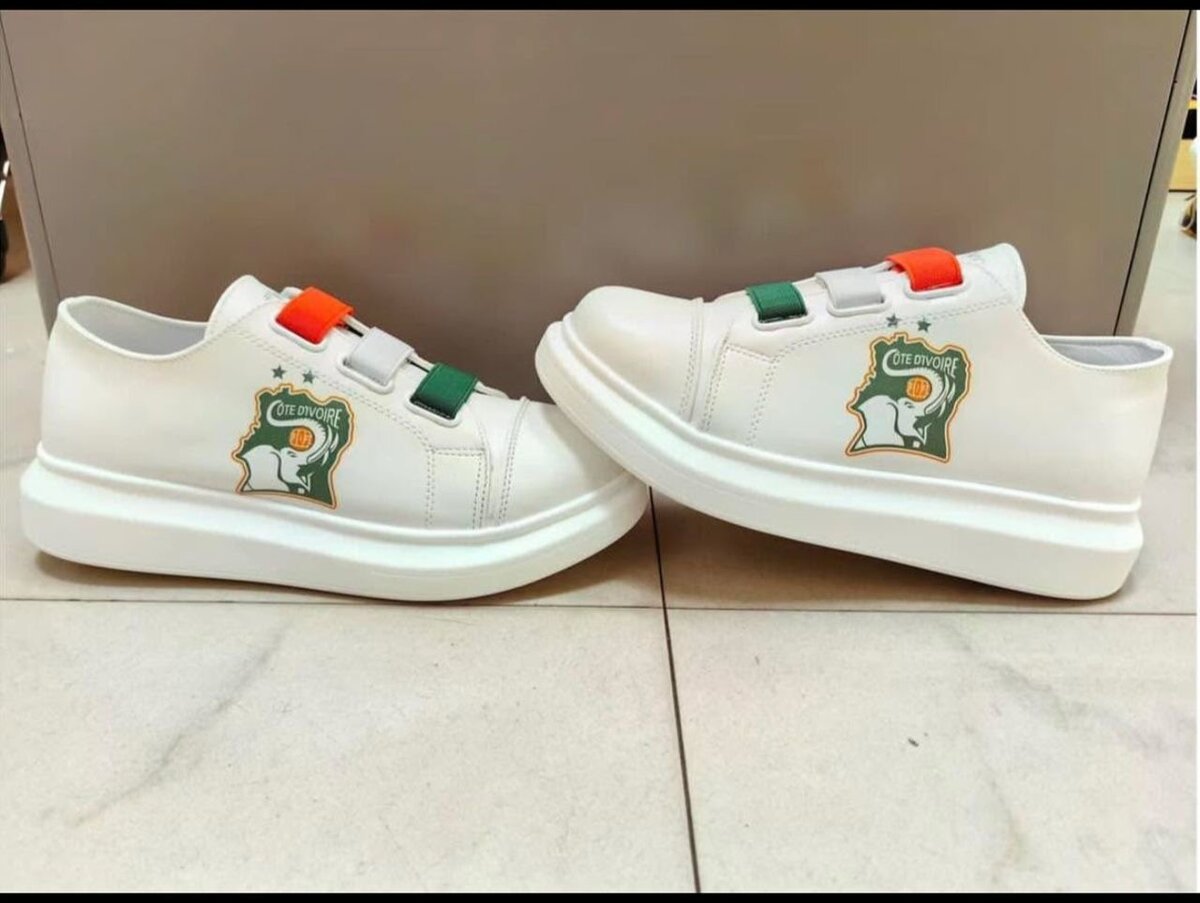 Baskets colorées tendance