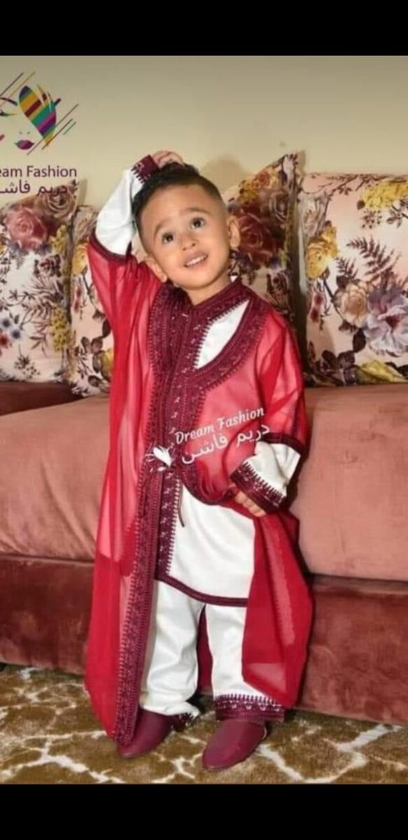 Boubous marocains 3pieces enfants
