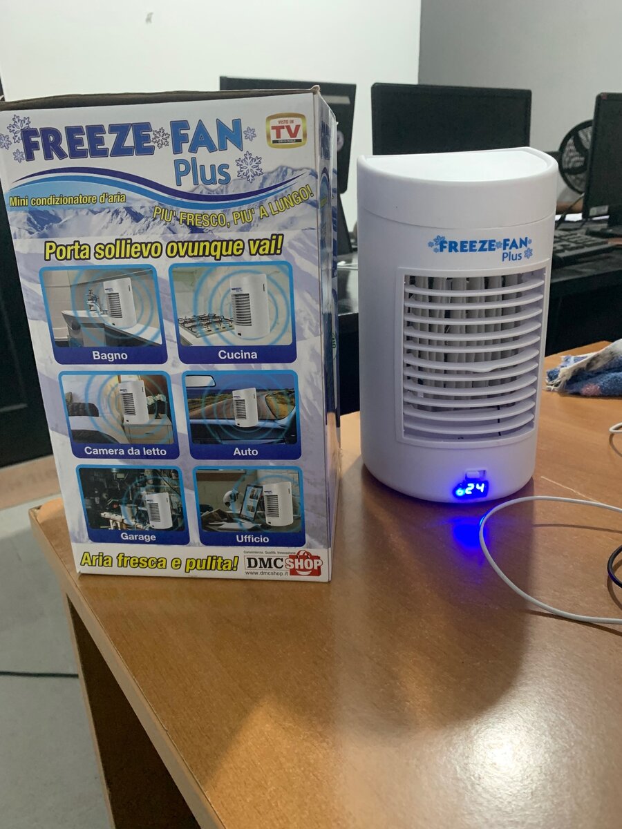 Mini climatiseur italien