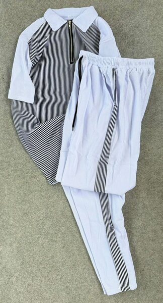 Ensemble décontracté rayé