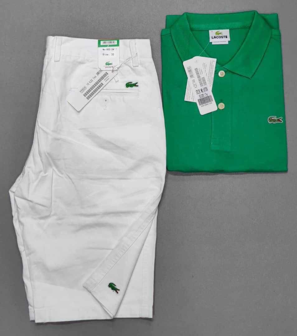 Ensemble Polo et Short Lacoste Homme