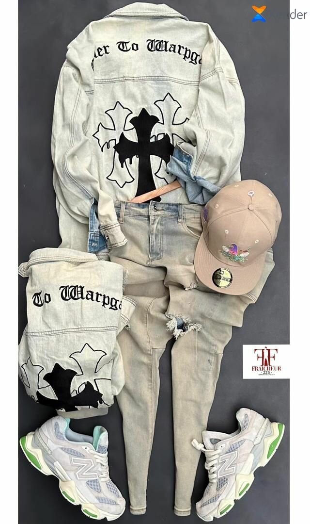 Tenue décontractée unisexe tendance