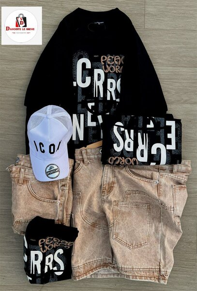 Ensemble T-shirt et Short Décontracté