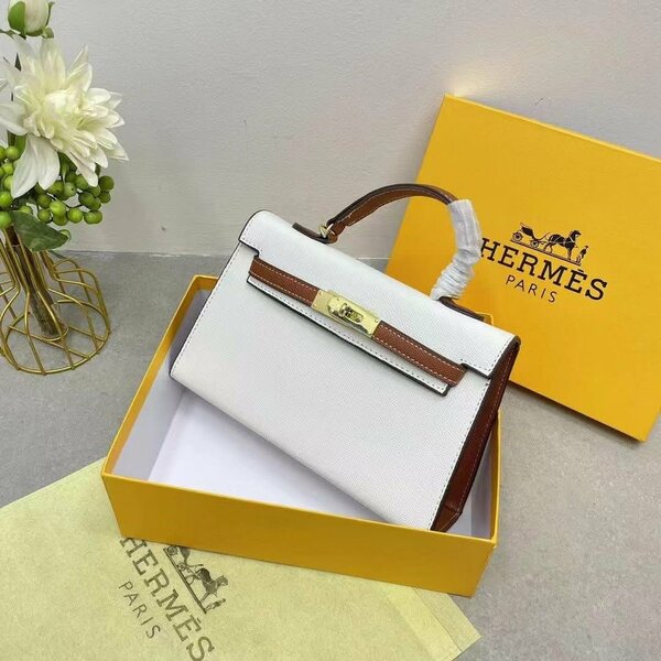 Sac Hermès Kelly Blanc