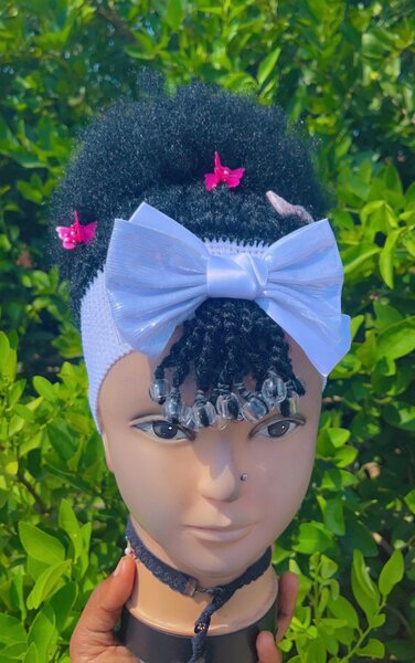 Bandeau bébé avec nœud papillon