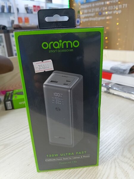 Power Bank Oraimo 130W