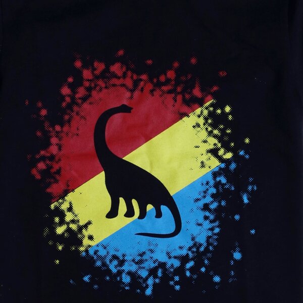Black dino shirt