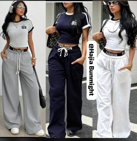 Pantalon large pour femme