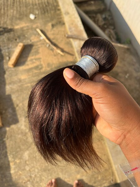 Extension de cheveux lisses