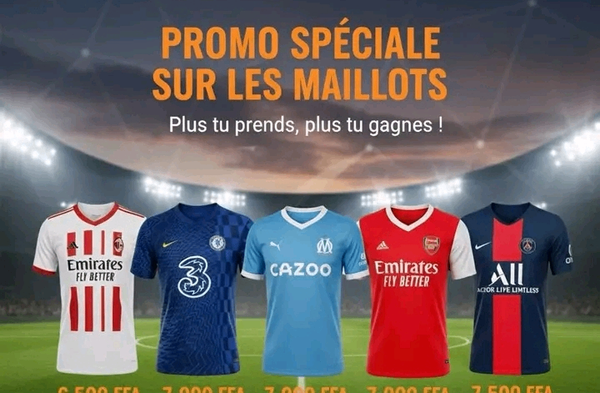 Maillots de Football Officiels