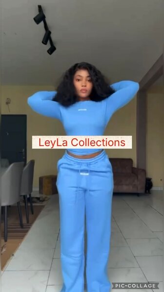 Ensemble Bleu Confortable