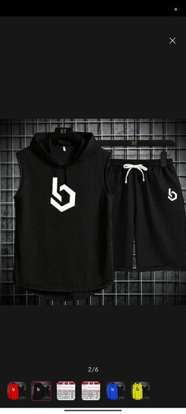 Men's summer tracksuit
