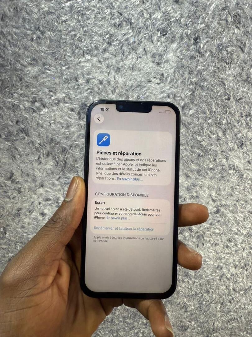 13 simple message écran